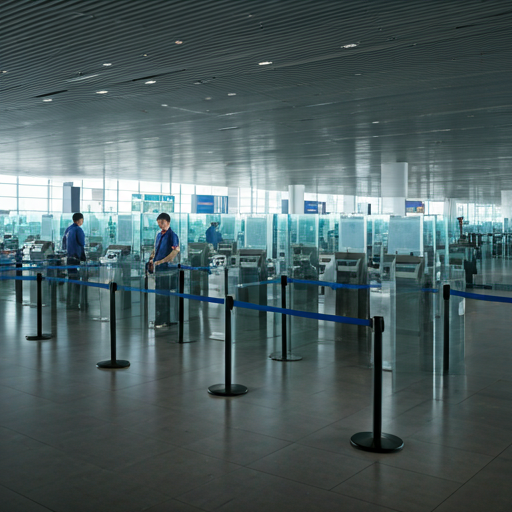 Passport, boarding documents, and printed travel confirmations prepared for entry